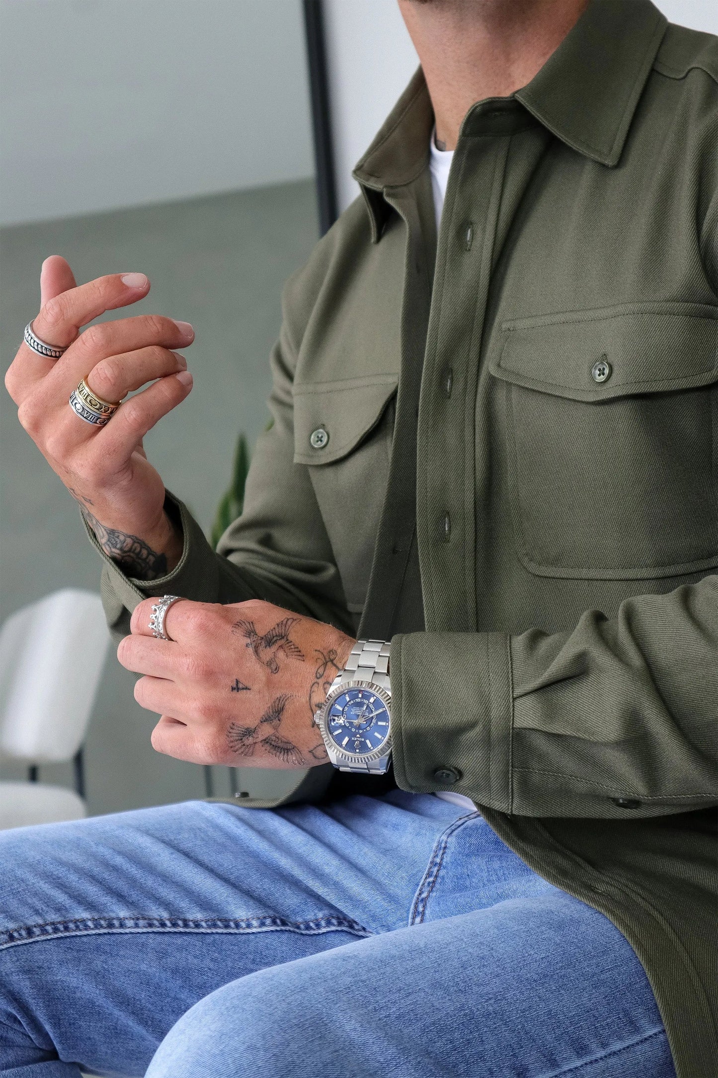 THE DANTE SOBRECAMISA