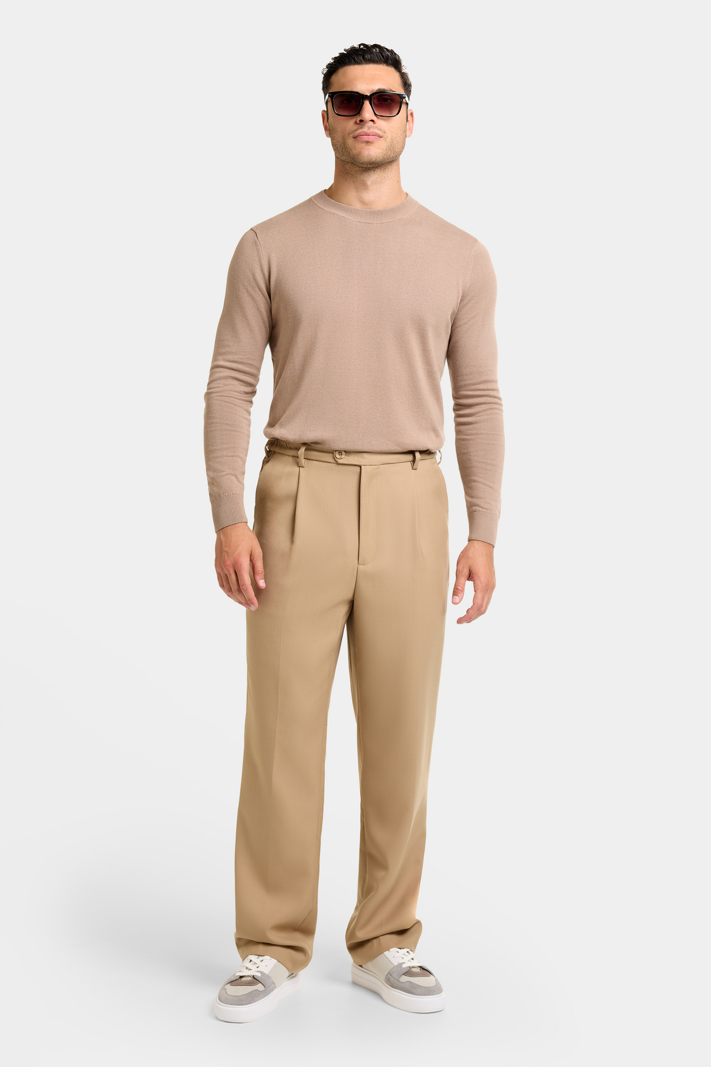 THE SANTONI CREWNECK SWEATER 2-PACK - Black / Mocca