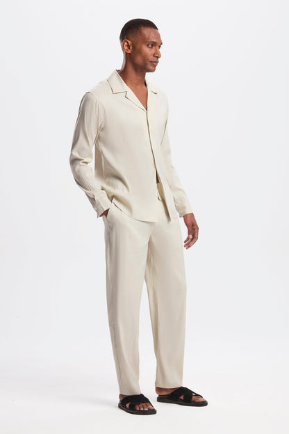 THE LINEN LS SHIRT